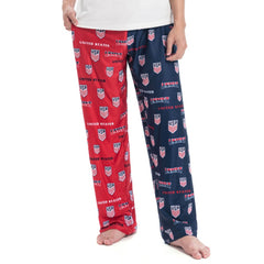 USMNT Concepts Sport Breakthrough Split Design Knit Sleep Pants Navy/Red