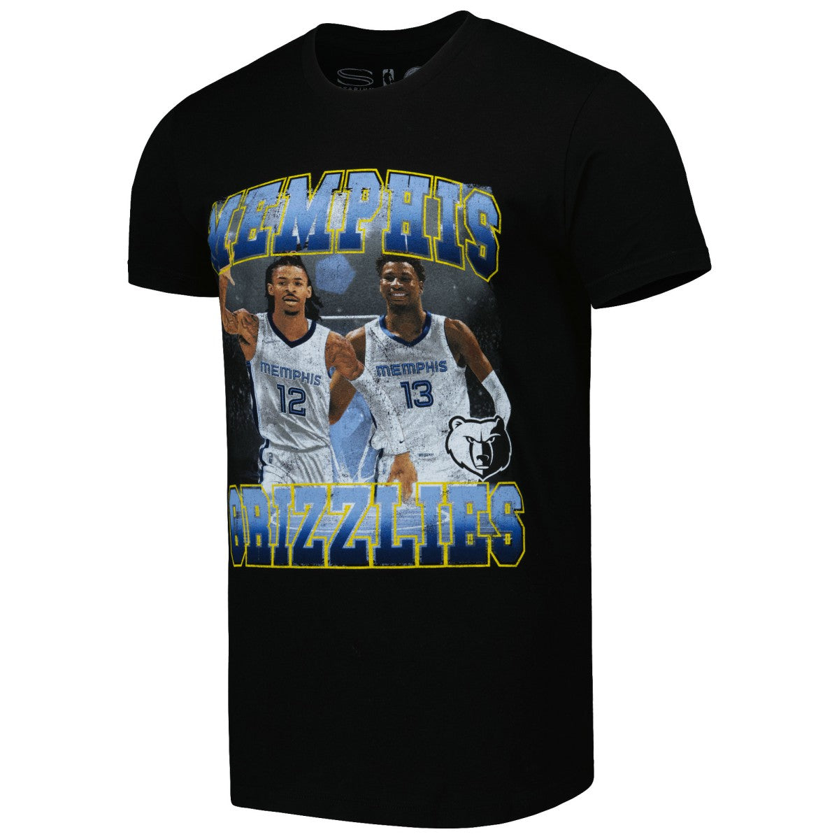 Ja Morant & Jaren Jackson Jr. Memphis Grizzlies Stadium Essentials Unisex Player Duo T-Shirt Black