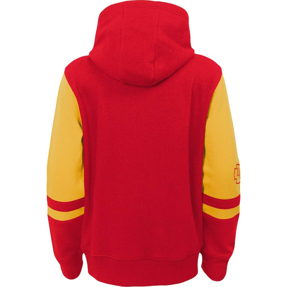 Kansas City Chiefs Preschool Stadium Color Block Full-Zip Hoodie Red