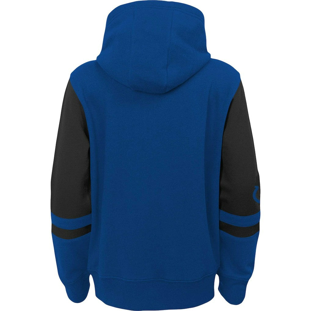 Indianapolis Colts Preschool Stadium Color Block Full-Zip Hoodie Royal