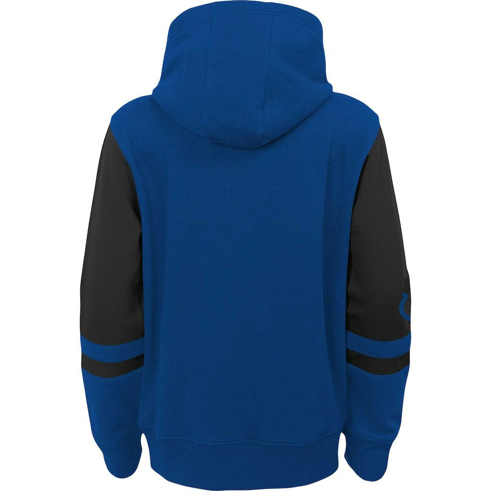 Indianapolis Colts Preschool Stadium Color Block Full-Zip Hoodie Royal