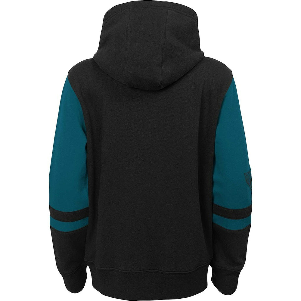 Jacksonville Jaguars Preschool Stadium Color Block Full-Zip Hoodie Black