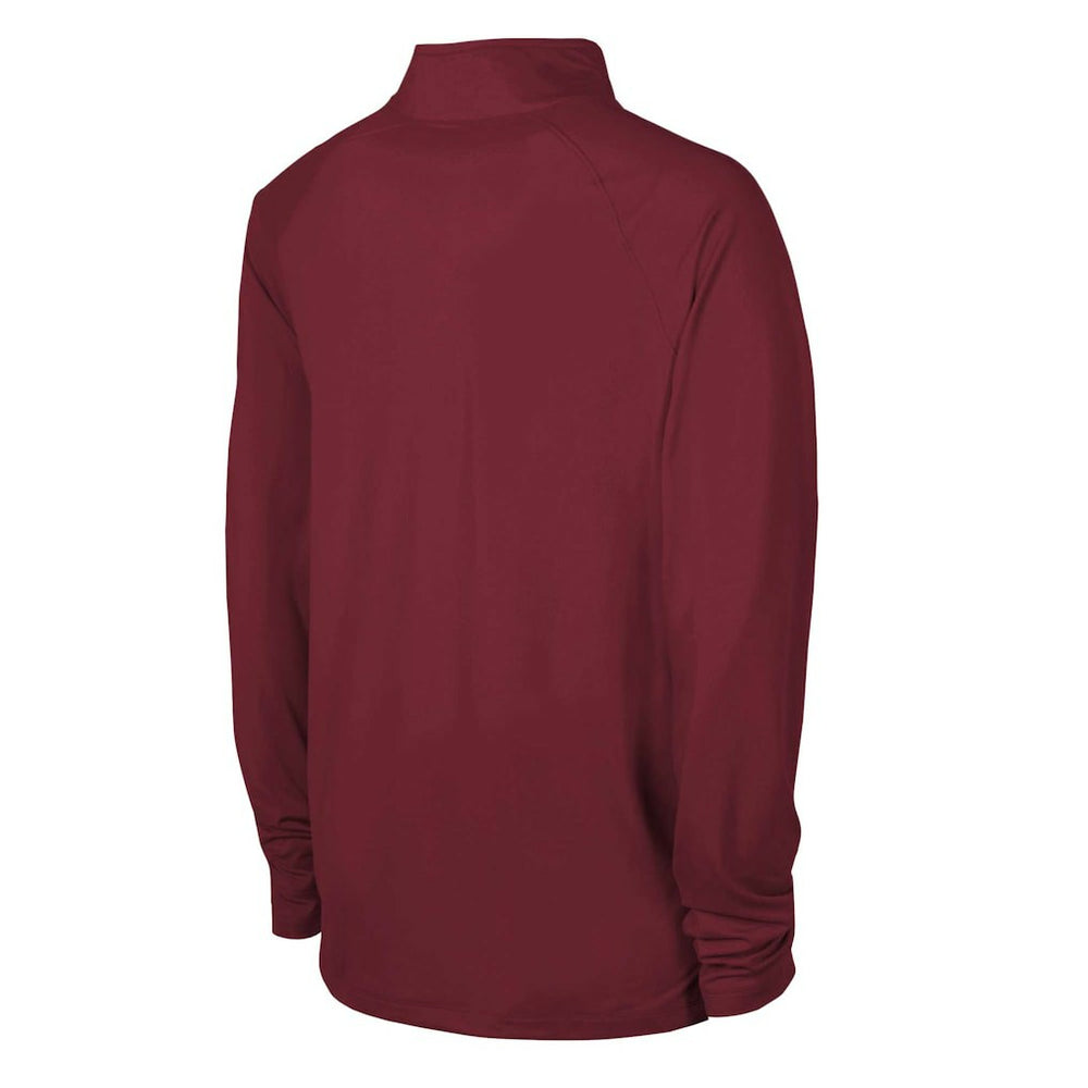 Arizona Cardinals Combine Authentic Raglan Quarter-Zip Top Cardinal