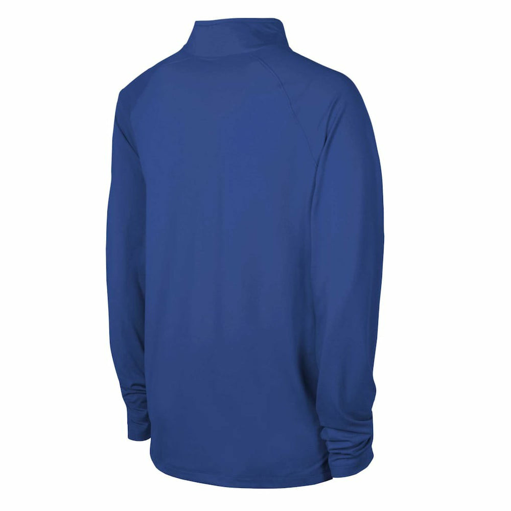 Los Angeles Rams Combine Authentic Raglan Quarter-Zip Top Royal