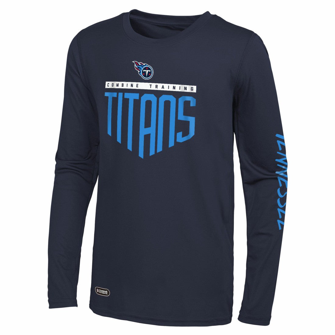 Tennessee Titans Impact Long Sleeve T-Shirt Navy