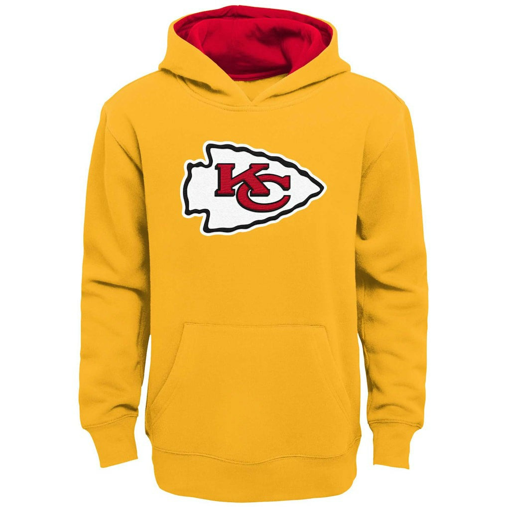 Kansas City Chiefs Youth Prime Pullover Hoodie Gold