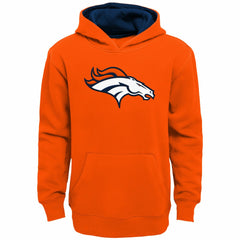 Denver Broncos Youth Prime Pullover Hoodie Orange