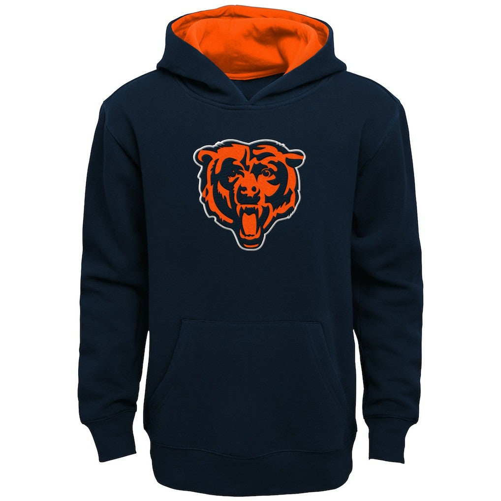 Chicago Bears Youth Prime Pullover Hoodie Navy