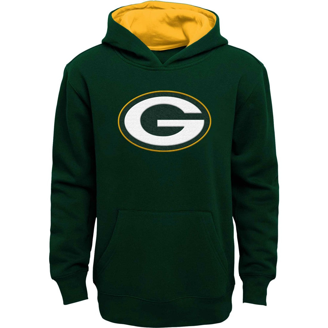 Green Bay Packers Youth Prime Pullover Hoodie Green