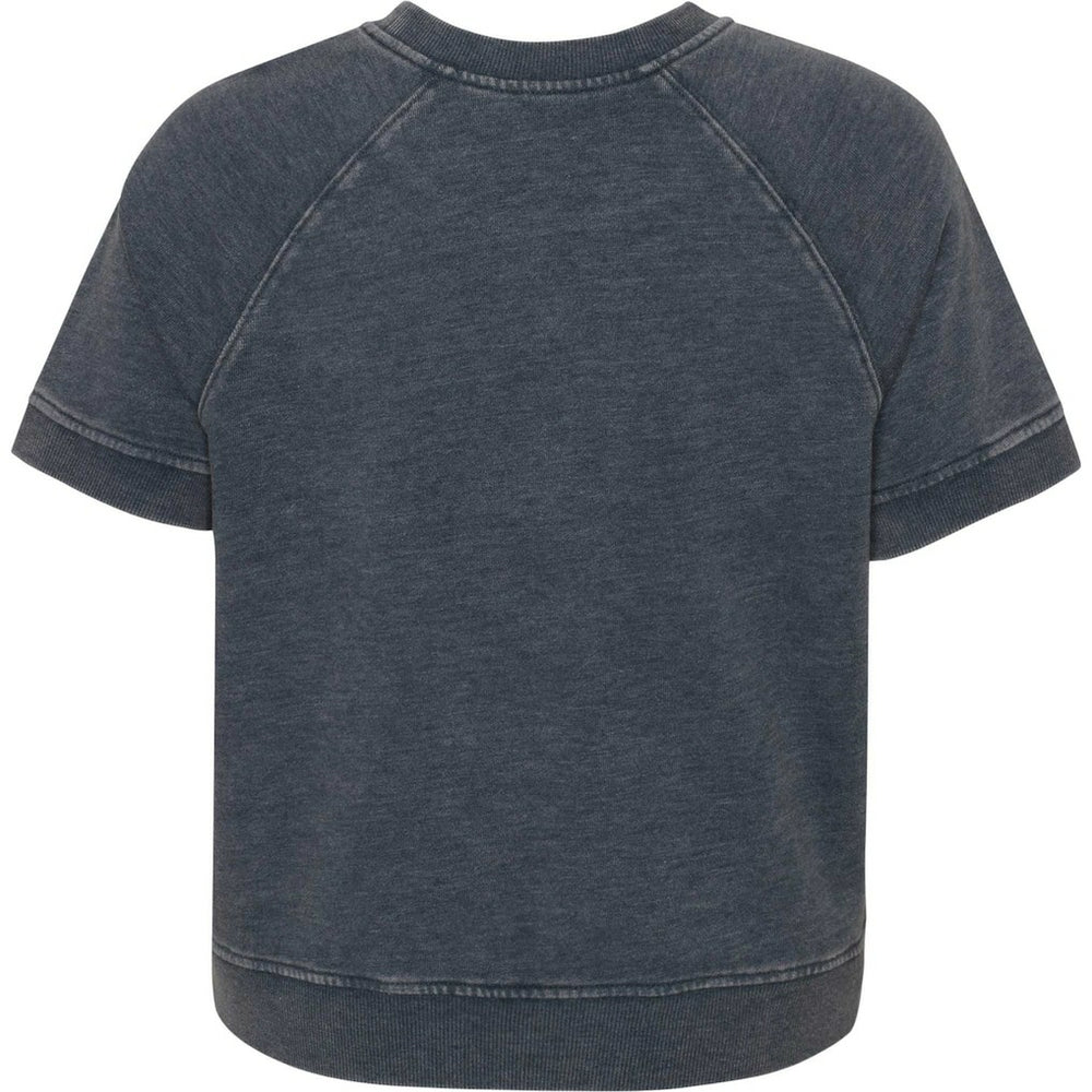 Pittsburgh Steelers Girls Juniors Cheer Squad Raglan T-Shirt Heather Charcoal