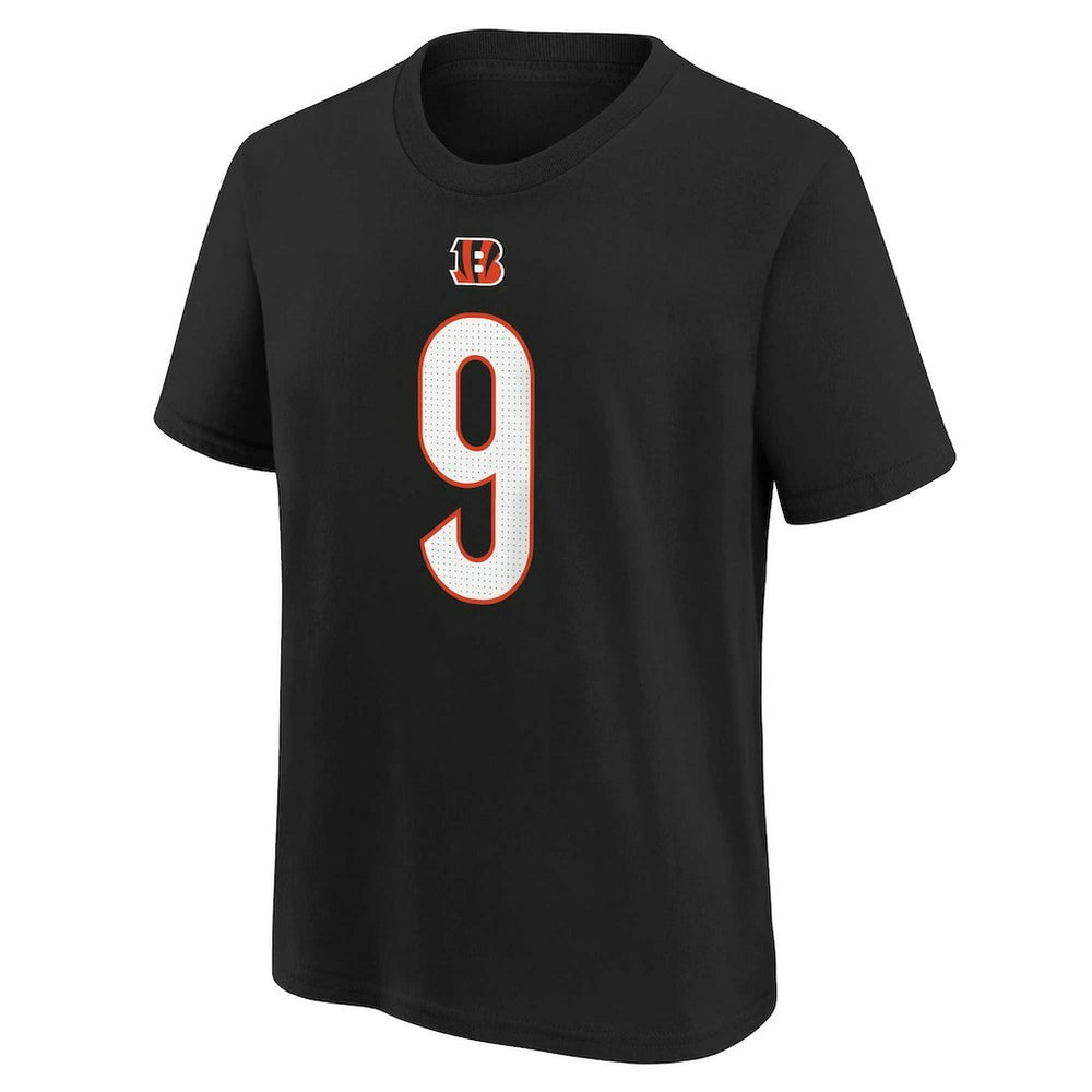 Nike Joe Burrow Cincinnati Bengals Youth Player Name & Number T-Shirt Black
