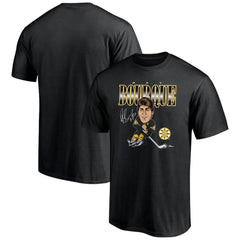 Ray Bourque Boston Bruins Player Caricature T-Shirt - Black - NHL 5192691