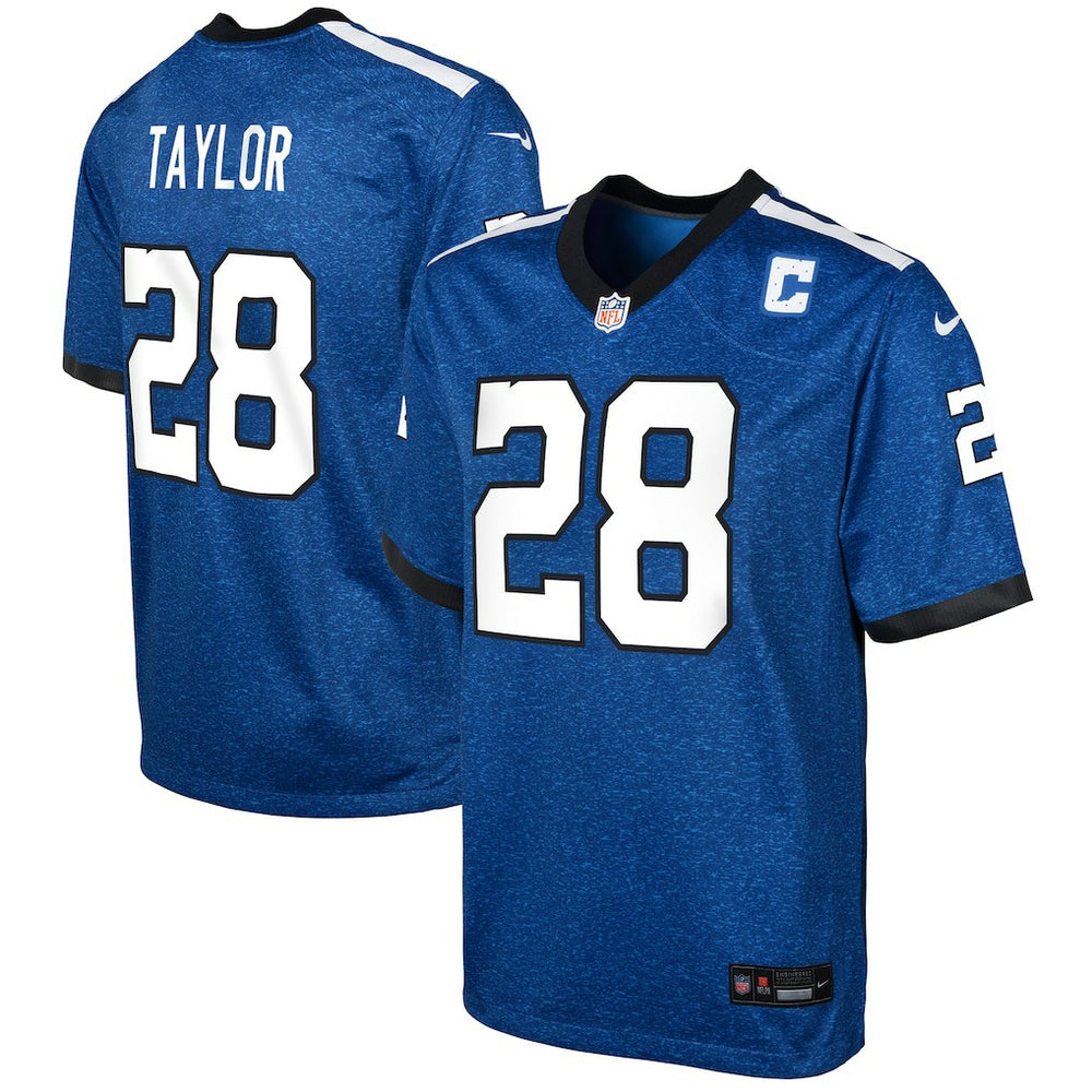 Nike Jonathan Taylor Indianapolis Colts Youth Game Jersey Royal