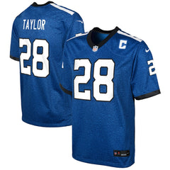 Nike Jonathan Taylor Indianapolis Colts Youth Game Jersey Royal