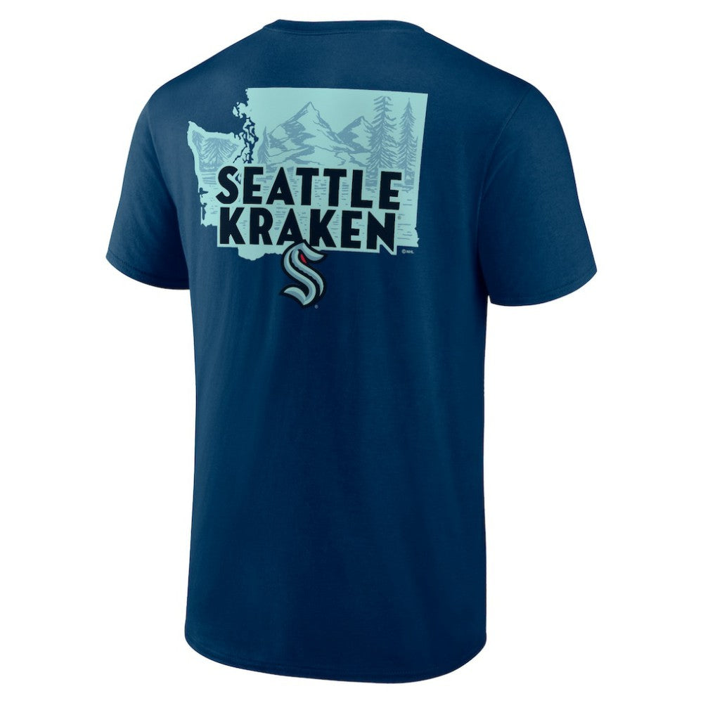 Seattle Kraken Territorial T-Shirt - Deep Sea Blue - NHL 5194608