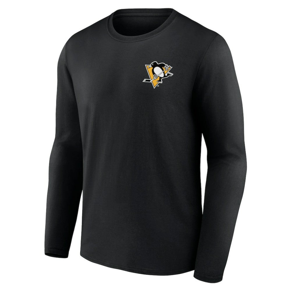 Pittsburgh Penguins Territorial Long Sleeve T-Shirt - Black - NHL 5194615