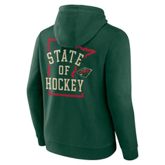 Minnesota Wild Territorial Pullover Hoodie - Green - NHL 5194617