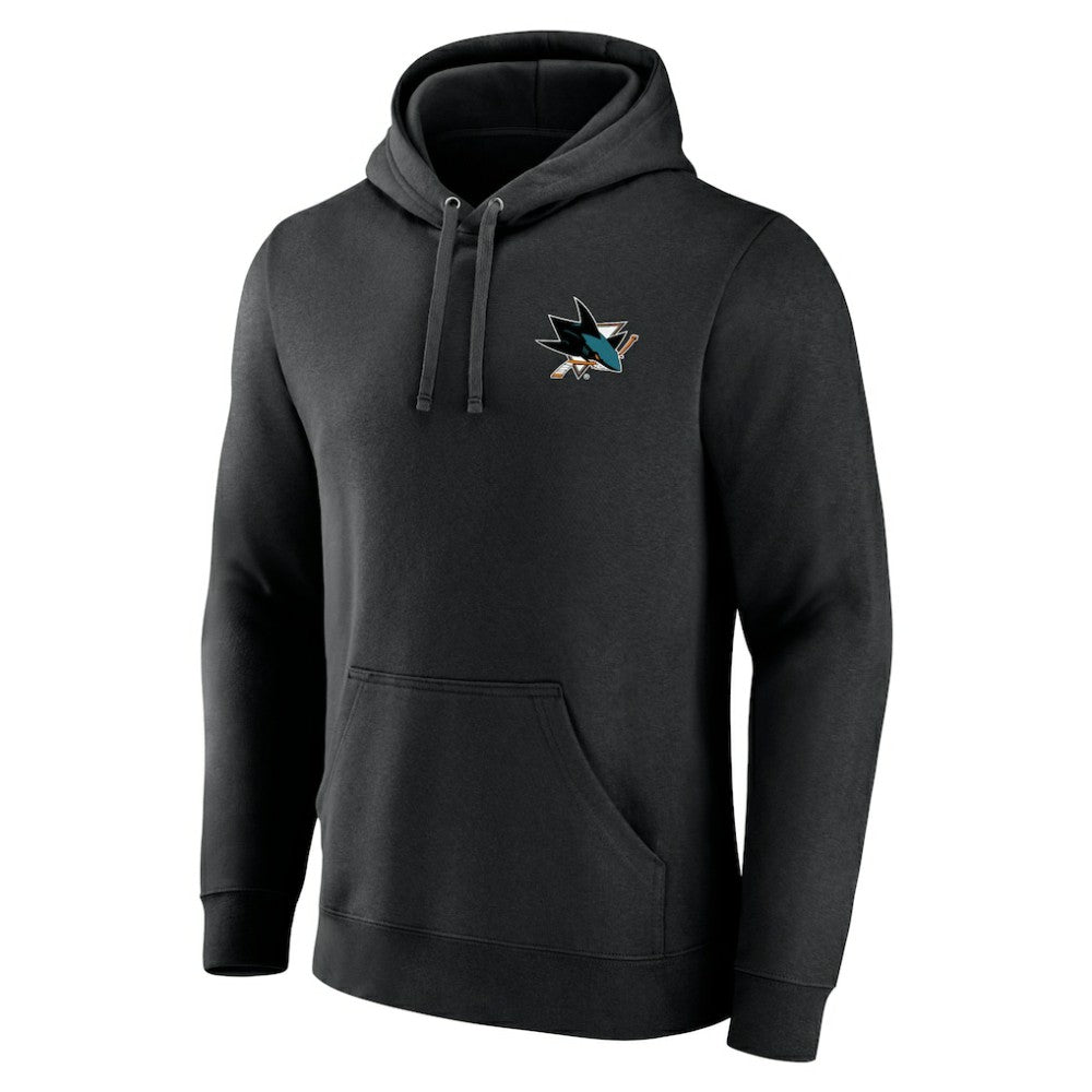 San Jose Sharks Territorial Pullover Hoodie - Black - NHL 5194620
