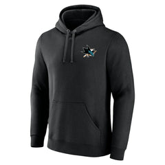 San Jose Sharks Territorial Pullover Hoodie - Black - NHL 5194620