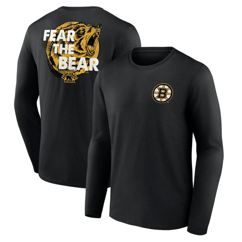 Boston Bruins Territorial Long Sleeve T-Shirt - Black - NHL 5194637