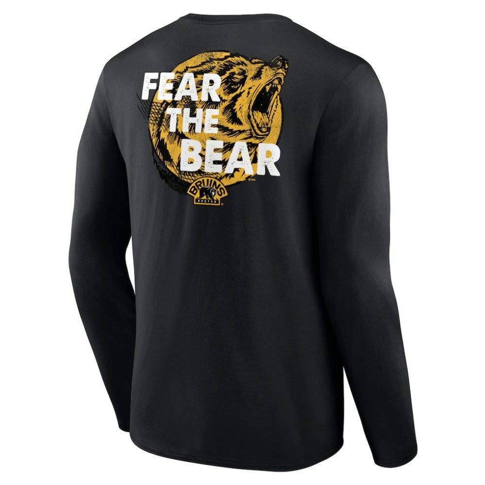 Boston Bruins Territorial Long Sleeve T-Shirt - Black - NHL 5194637