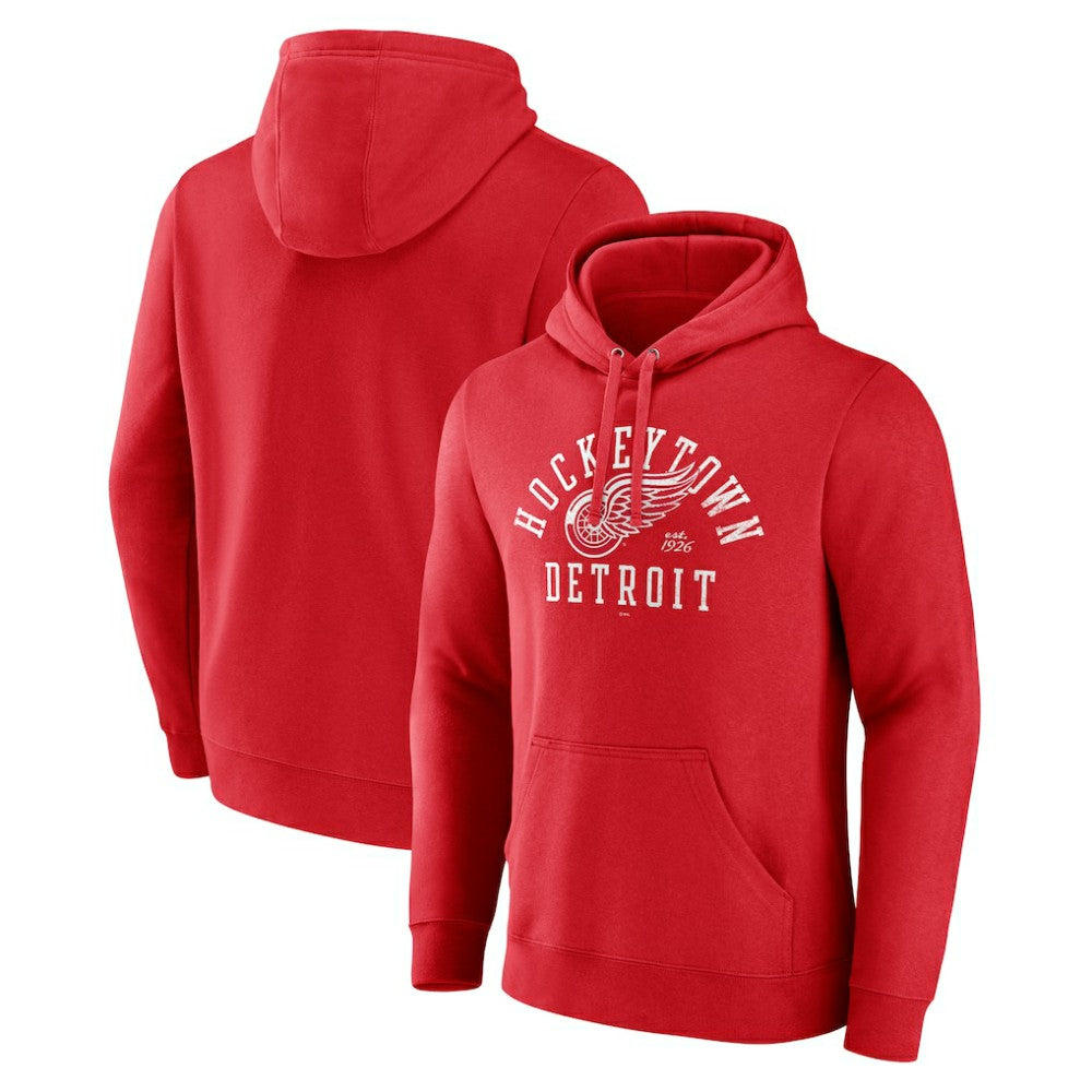 Detroit Red Wings Proclamation Pullover Hoodie - Red - NHL 5195083