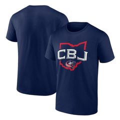 Columbus Blue Jackets Represent T-Shirt - Navy - NHL 5195386