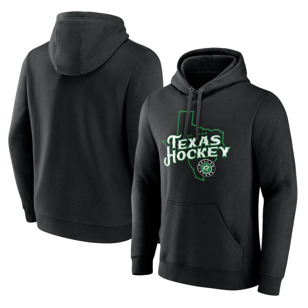 Dallas Stars Represent Pullover Hoodie - Black - NHL 5195481