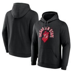 New Jersey Devils Represent Pullover Hoodie - Black - NHL 5195485
