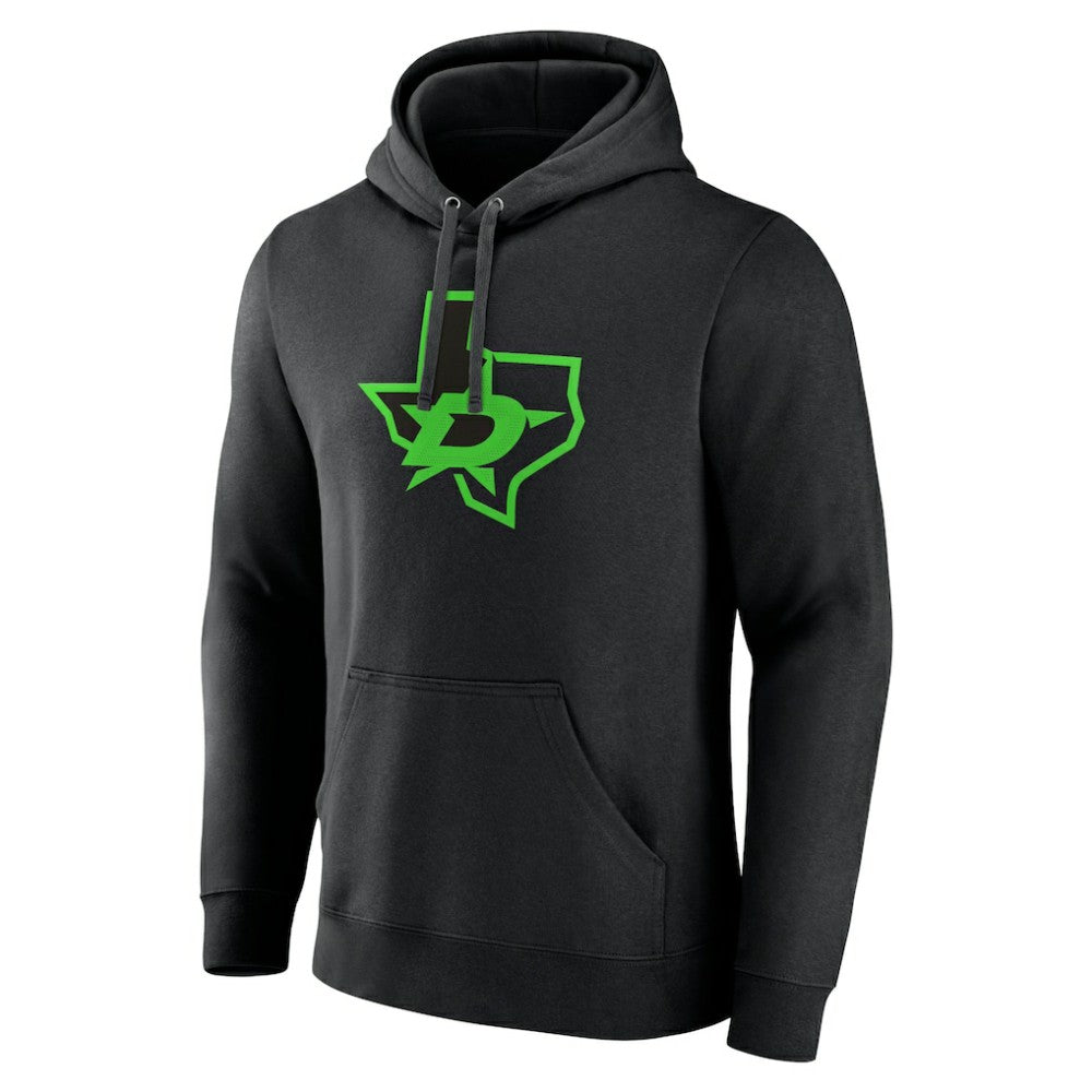 Dallas Stars Alternate Logo Pullover Hoodie - Black - NHL 5196954