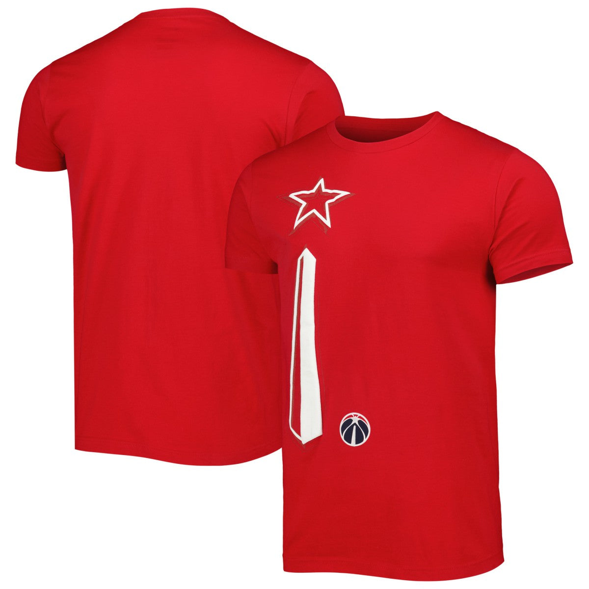 Washington Wizards Stadium Essentials Unisex Element Logo Pop T-Shirt Red