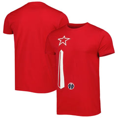 Washington Wizards Stadium Essentials Unisex Element Logo Pop T-Shirt Red