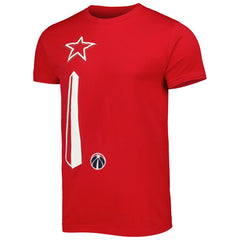 Washington Wizards Stadium Essentials Unisex Element Logo Pop T-Shirt Red