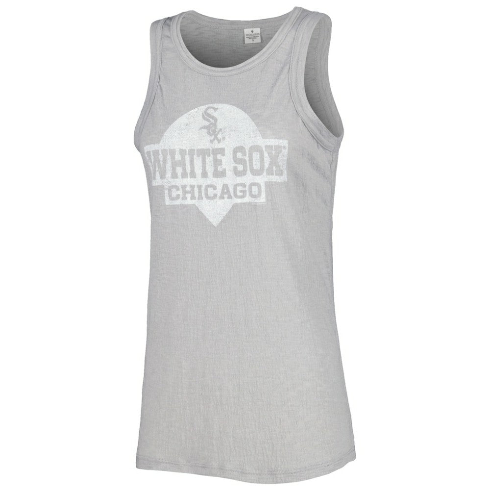 Chicago White Sox Soft as a Grape Women's Tri-Blend Tank Top - Gray - MLB Online