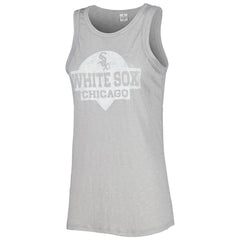 Chicago White Sox Soft as a Grape Women's Tri-Blend Tank Top - Gray - MLB Online