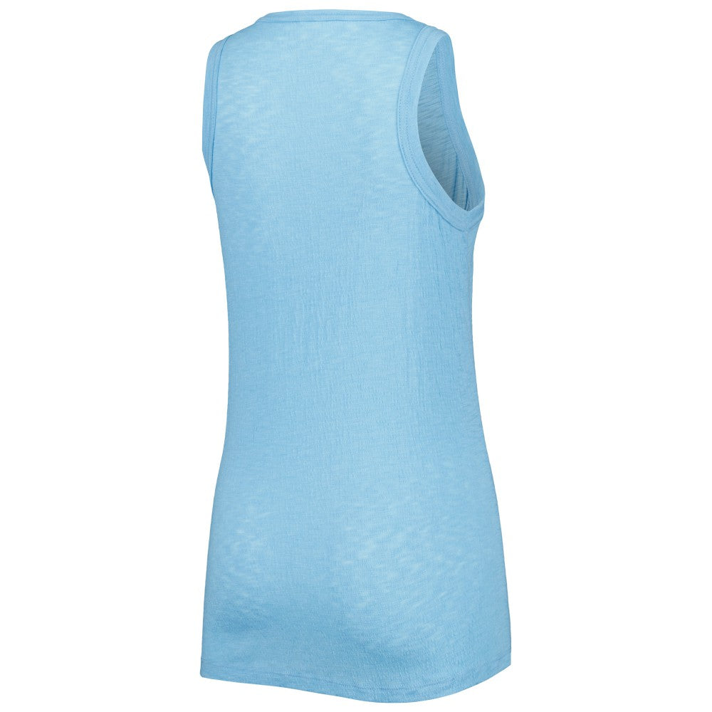 Kansas City Royals Soft as a Grape Women's Tri-Blend Tank Top - Royal - MLB Discount