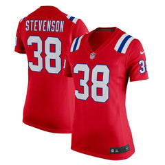 Nike Rhamondre Stevenson New England Patriots Women's Team Game Jersey Red