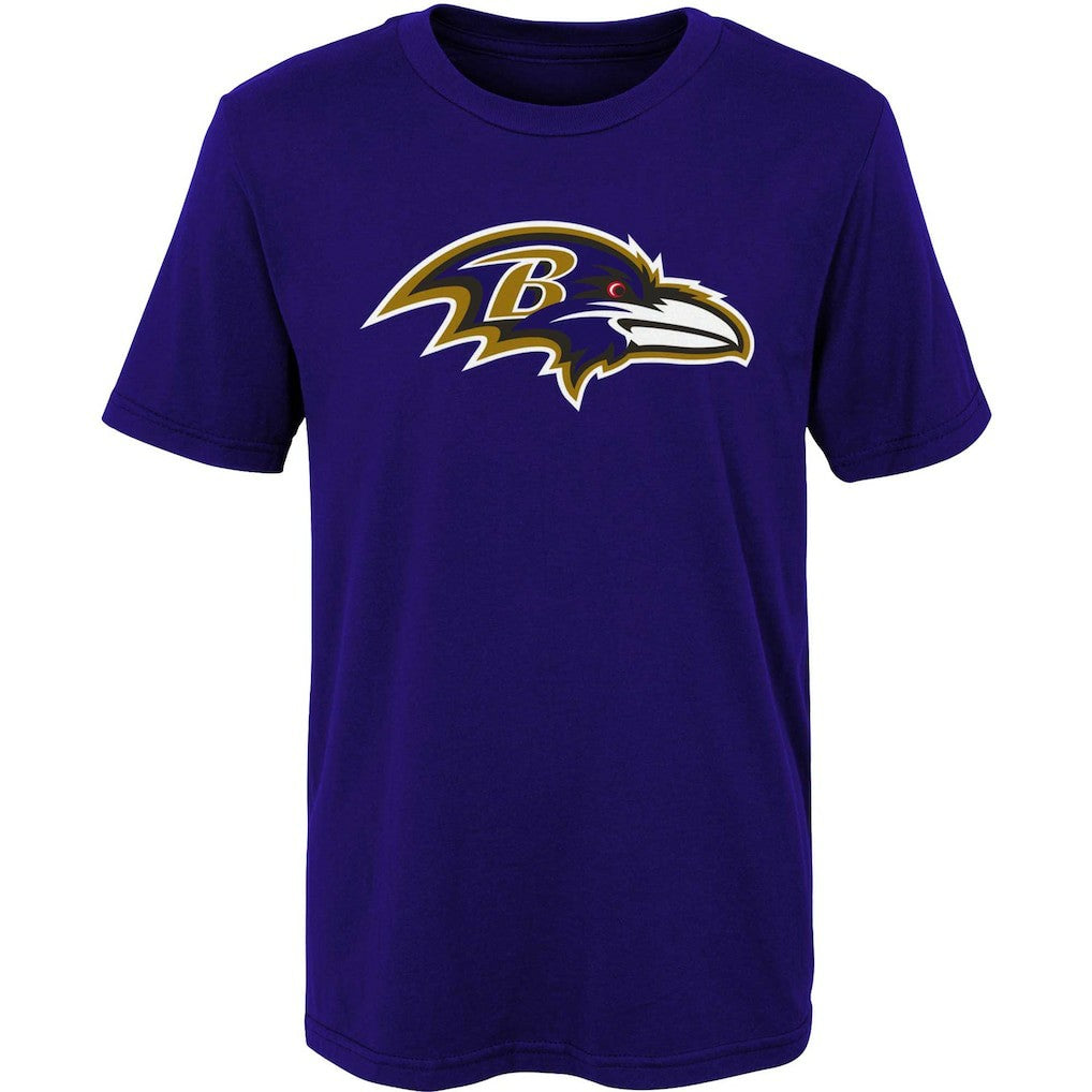 Baltimore Ravens Preschool Primary Logo T-Shirt Purple
