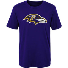 Baltimore Ravens Preschool Primary Logo T-Shirt Purple
