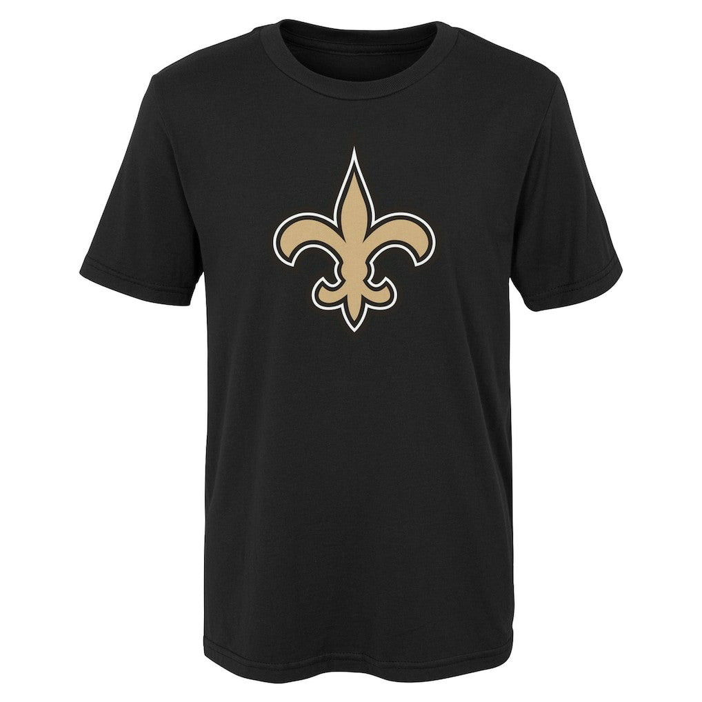 New Orleans Saints Preschool Primary Logo T-Shirt Black