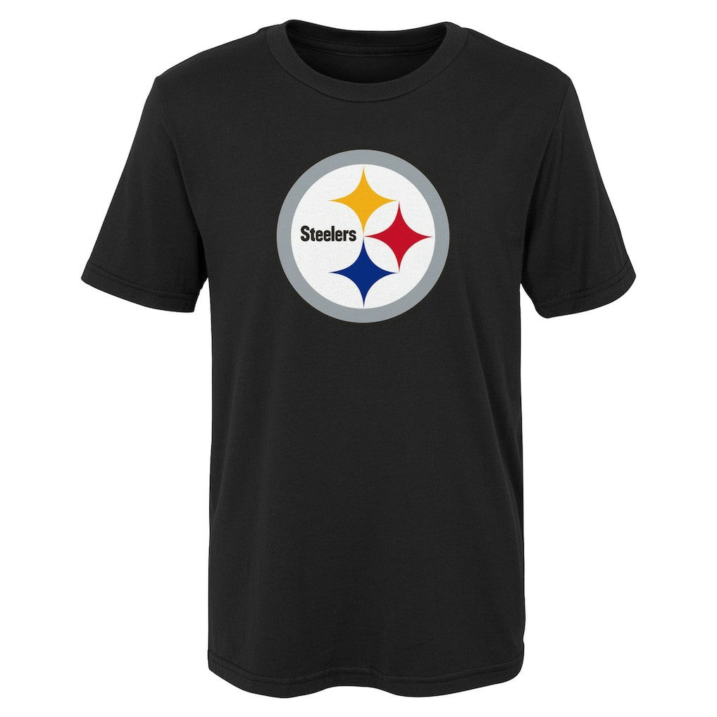 Pittsburgh Steelers Preschool Primary Logo T-Shirt Black