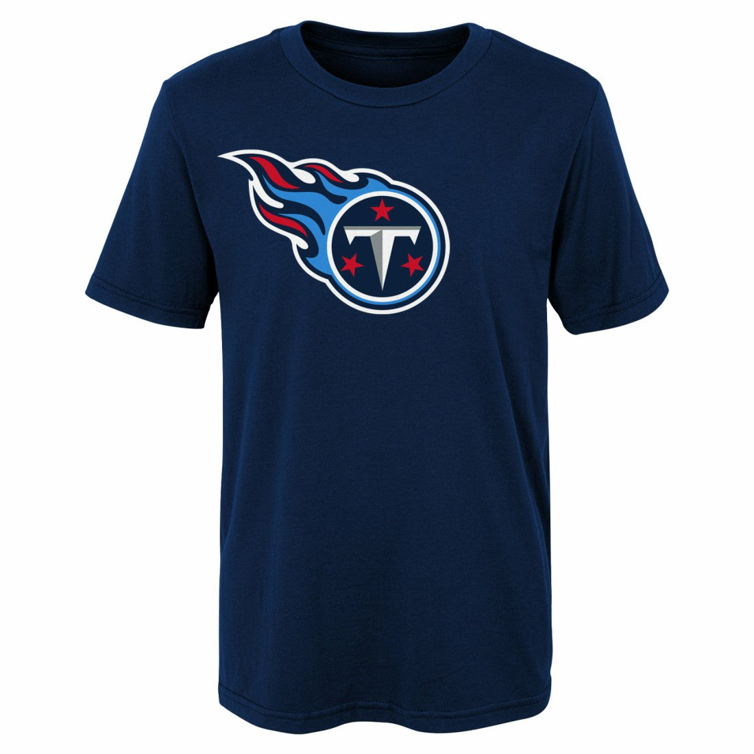 Tennessee Titans Preschool Primary Logo T-Shirt Navy