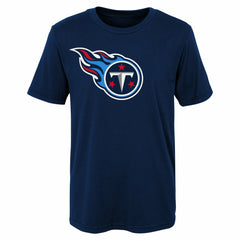 Tennessee Titans Preschool Primary Logo T-Shirt Navy