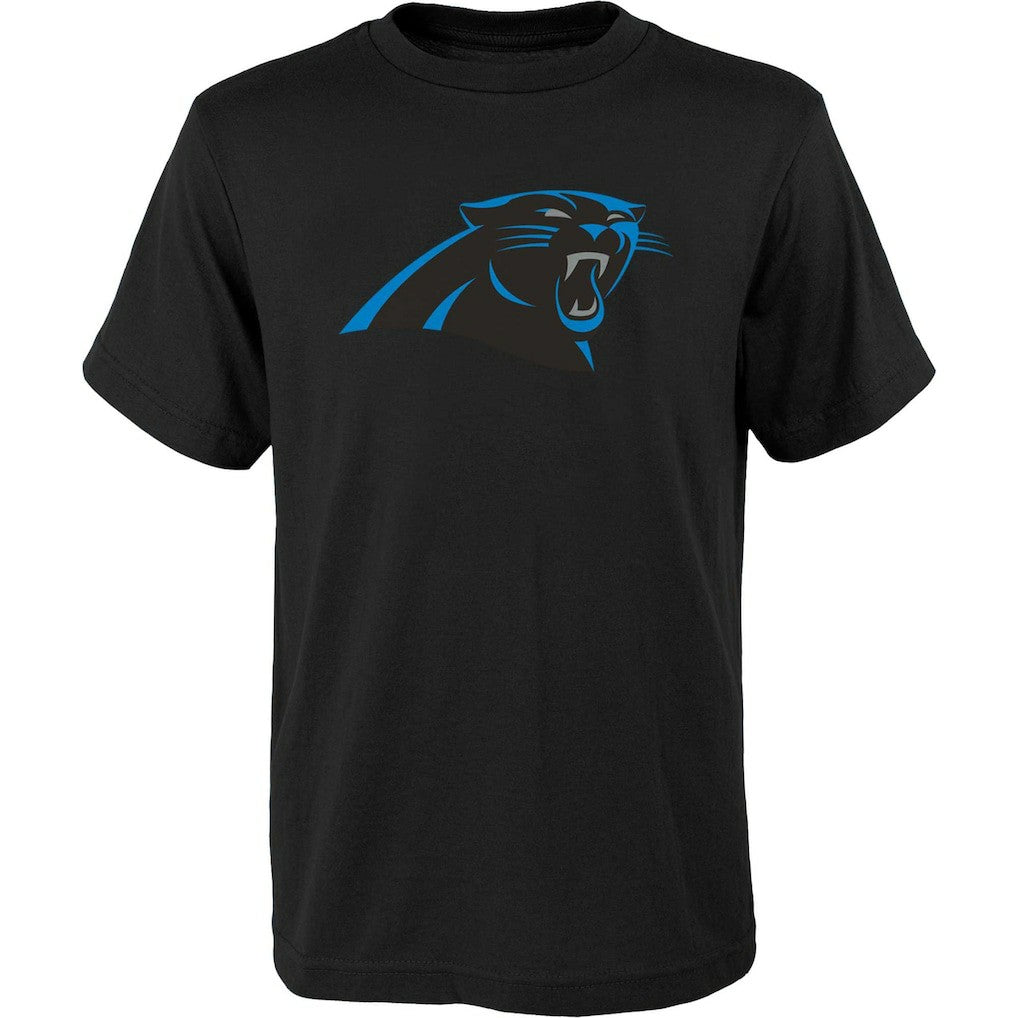 Carolina Panthers Outerstuff Youth Primary Logo T-Shirt Black