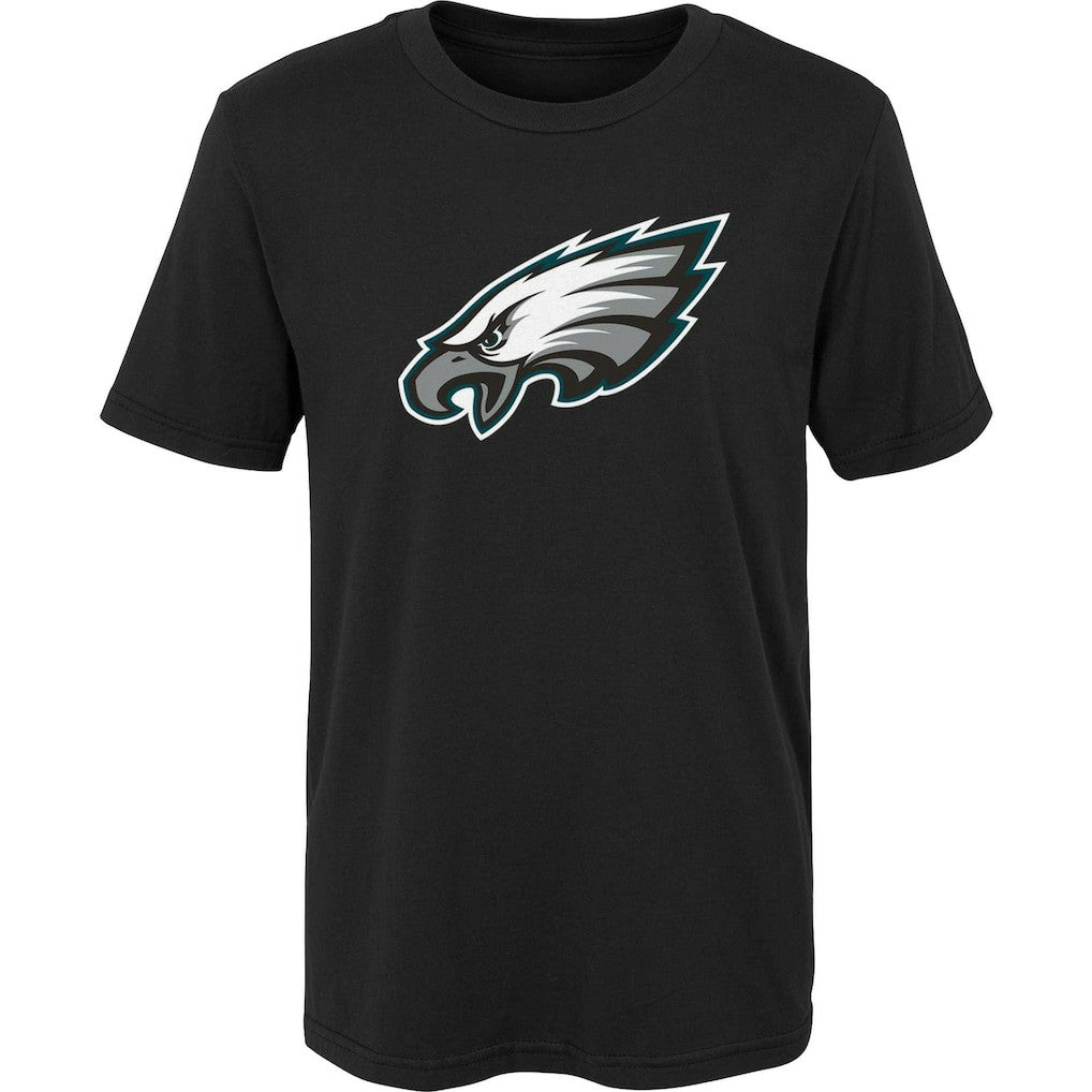 Philadelphia Eagles Outerstuff Youth Primary Logo T-Shirt Black