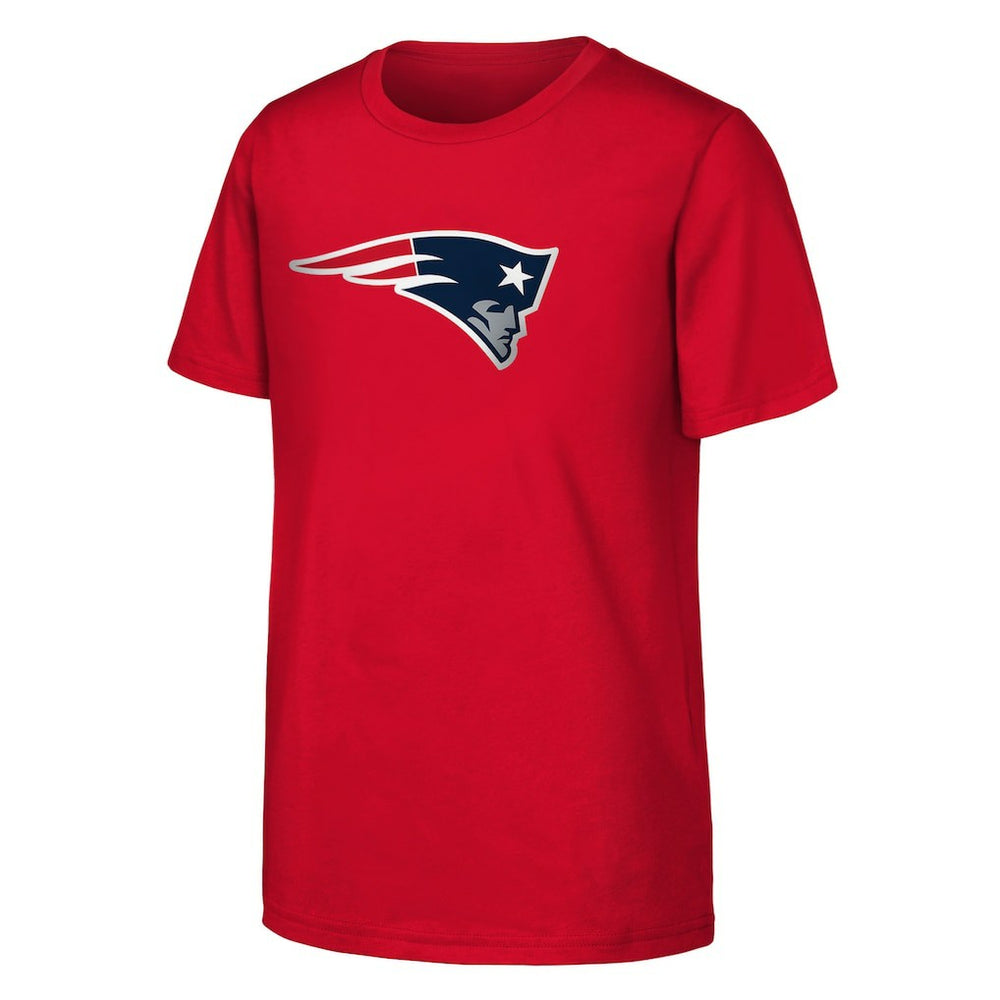 New England Patriots Outerstuff Youth Primary Logo T-Shirt Red