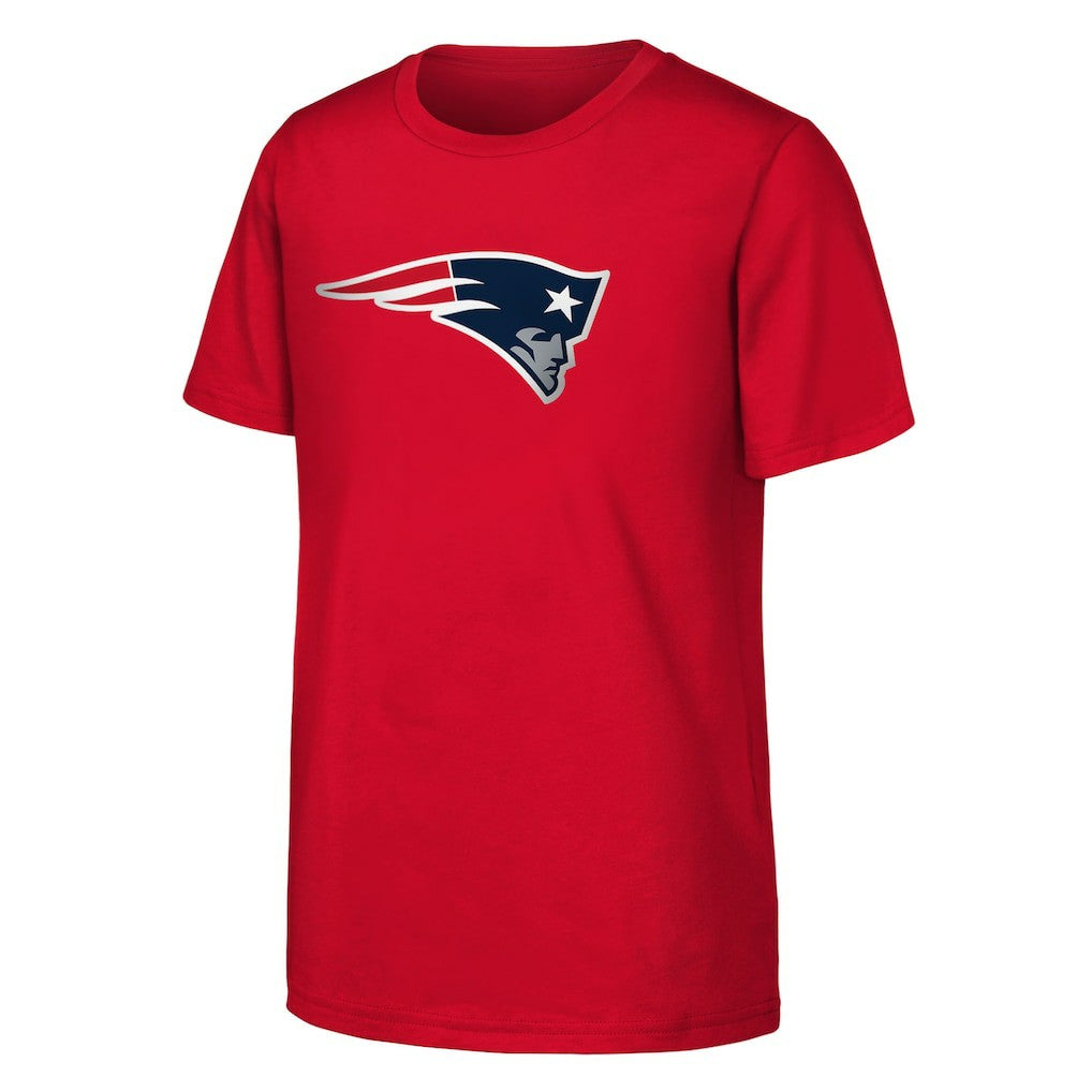 New England Patriots Outerstuff Youth Primary Logo T-Shirt Red