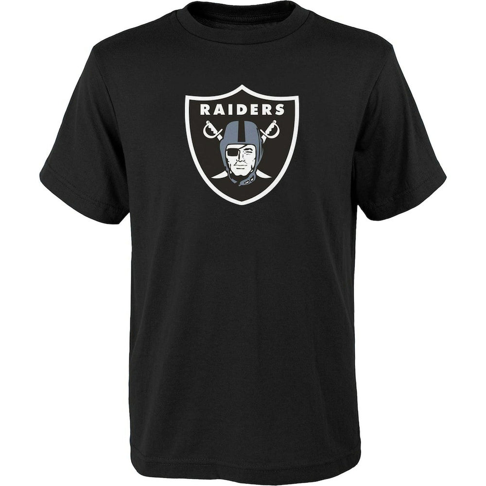 Las Vegas Raiders Outerstuff Youth Primary Logo T-Shirt Black