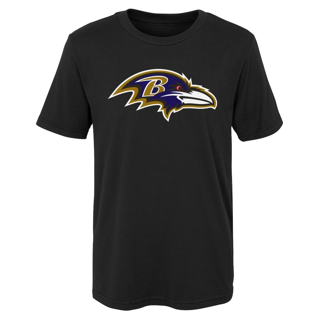 Baltimore Ravens Outerstuff Youth Primary Logo T-Shirt Black
