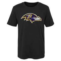 Baltimore Ravens Outerstuff Youth Primary Logo T-Shirt Black
